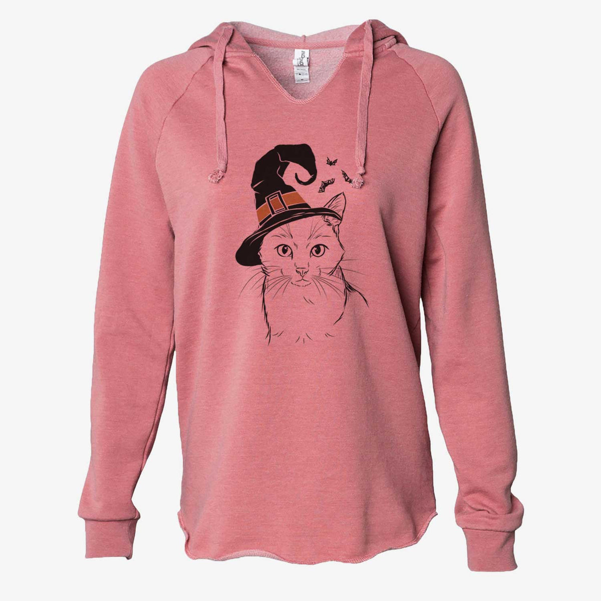 Witch Maverick the Cat - Cali Wave Hooded Sweatshirt