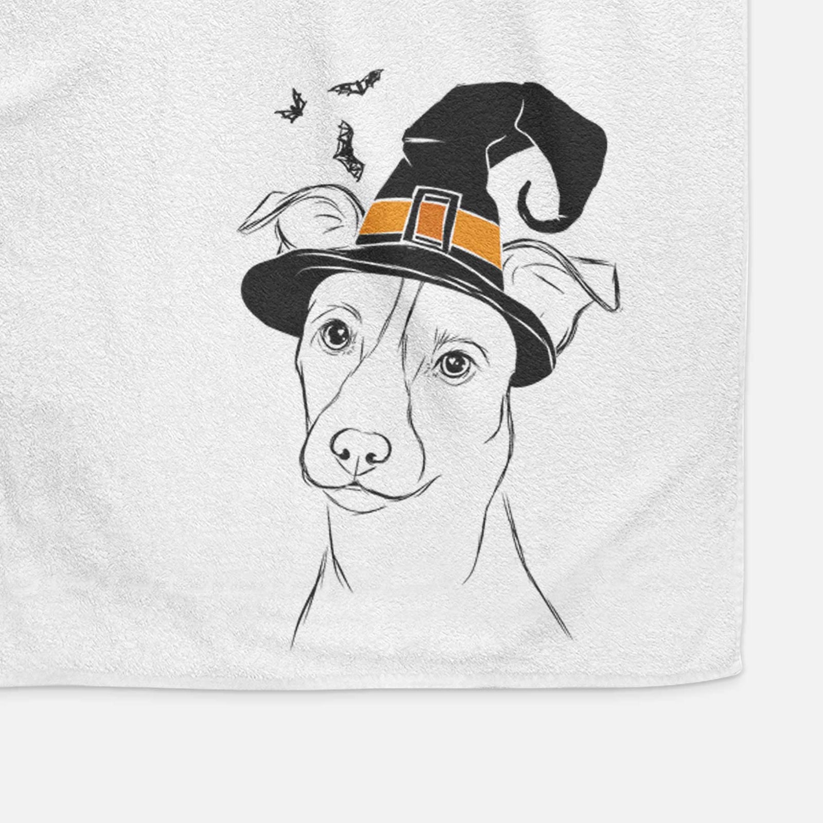 Max the Jack Russell Terrier Decorative Hand Towel