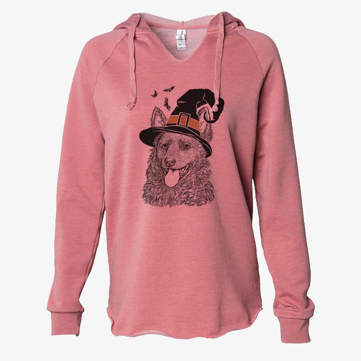 Witch Maximo the Mudi - Cali Wave Hooded Sweatshirt