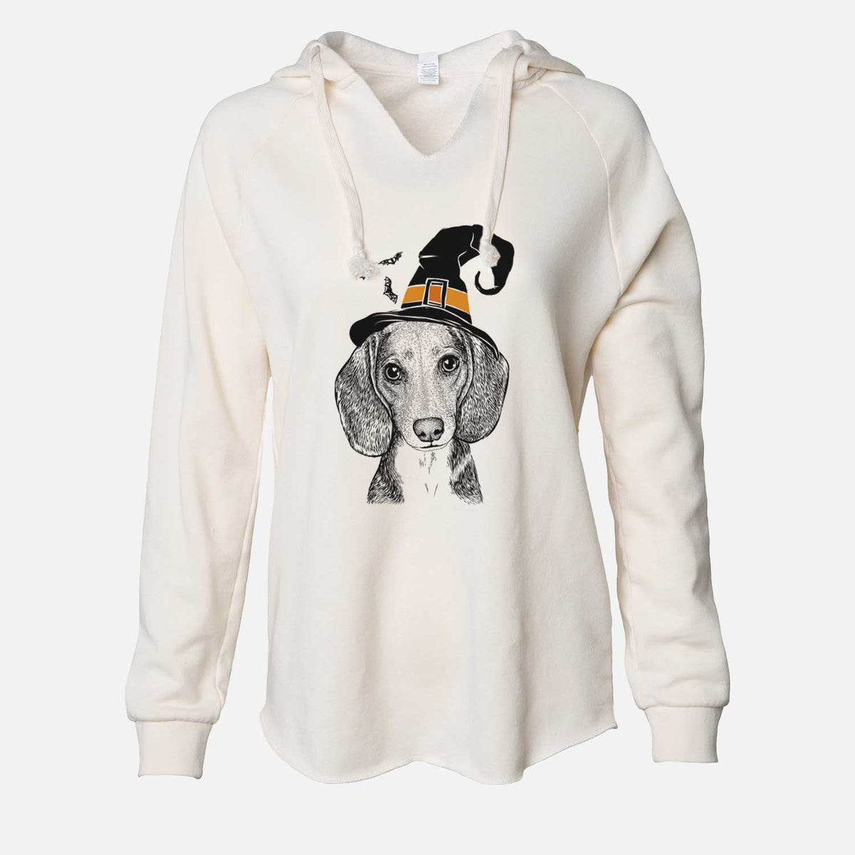 Witch Mayor Andy the Beagle - Cali Wave Hooded Sweatshirt