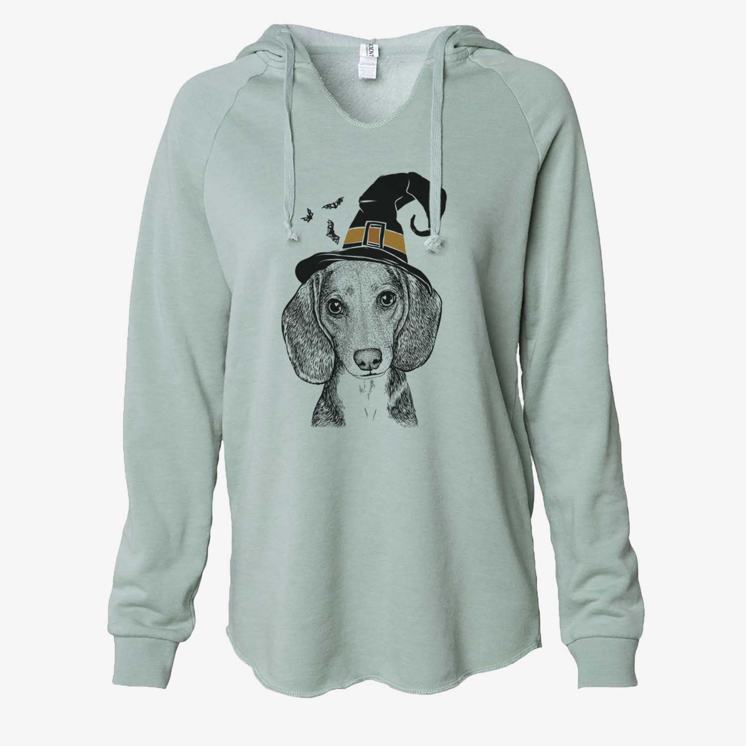 Witch Mayor Andy the Beagle - Cali Wave Hooded Sweatshirt