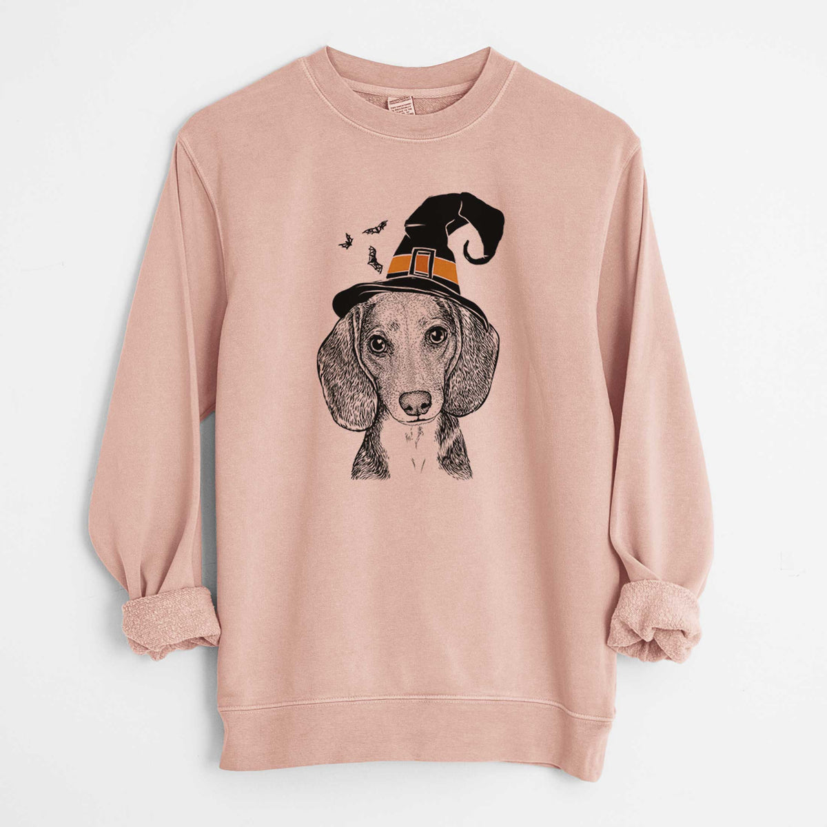 Witch Mayor Andy the Beagle - Unisex Pigment Dyed Crew Sweatshirt