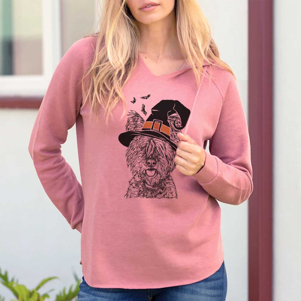 Witch McDuff the Cairn Terrier - Cali Wave Hooded Sweatshirt