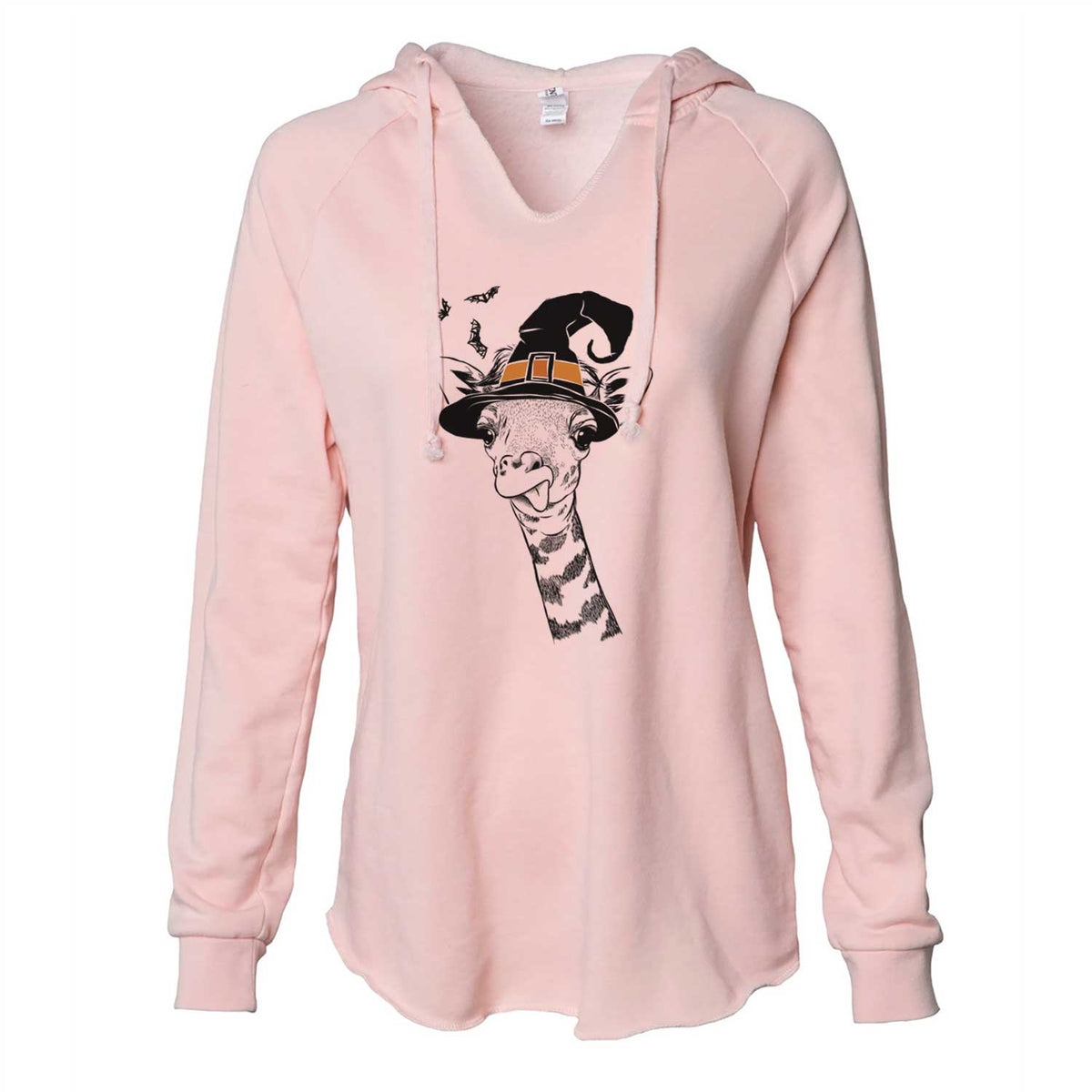 Witch Mel the Baby Giraffe - Cali Wave Hooded Sweatshirt
