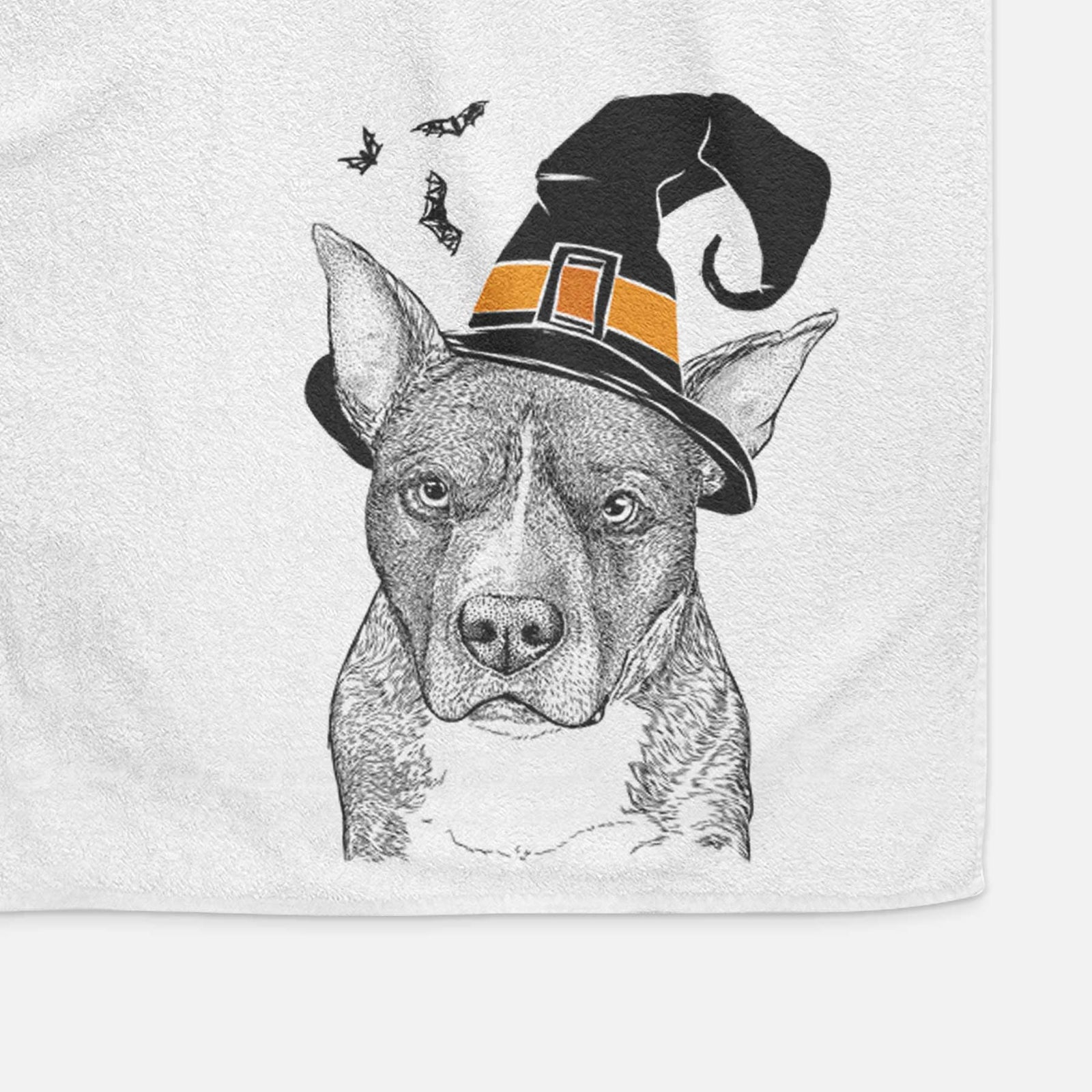 Mercy the Pitbull Decorative Hand Towel