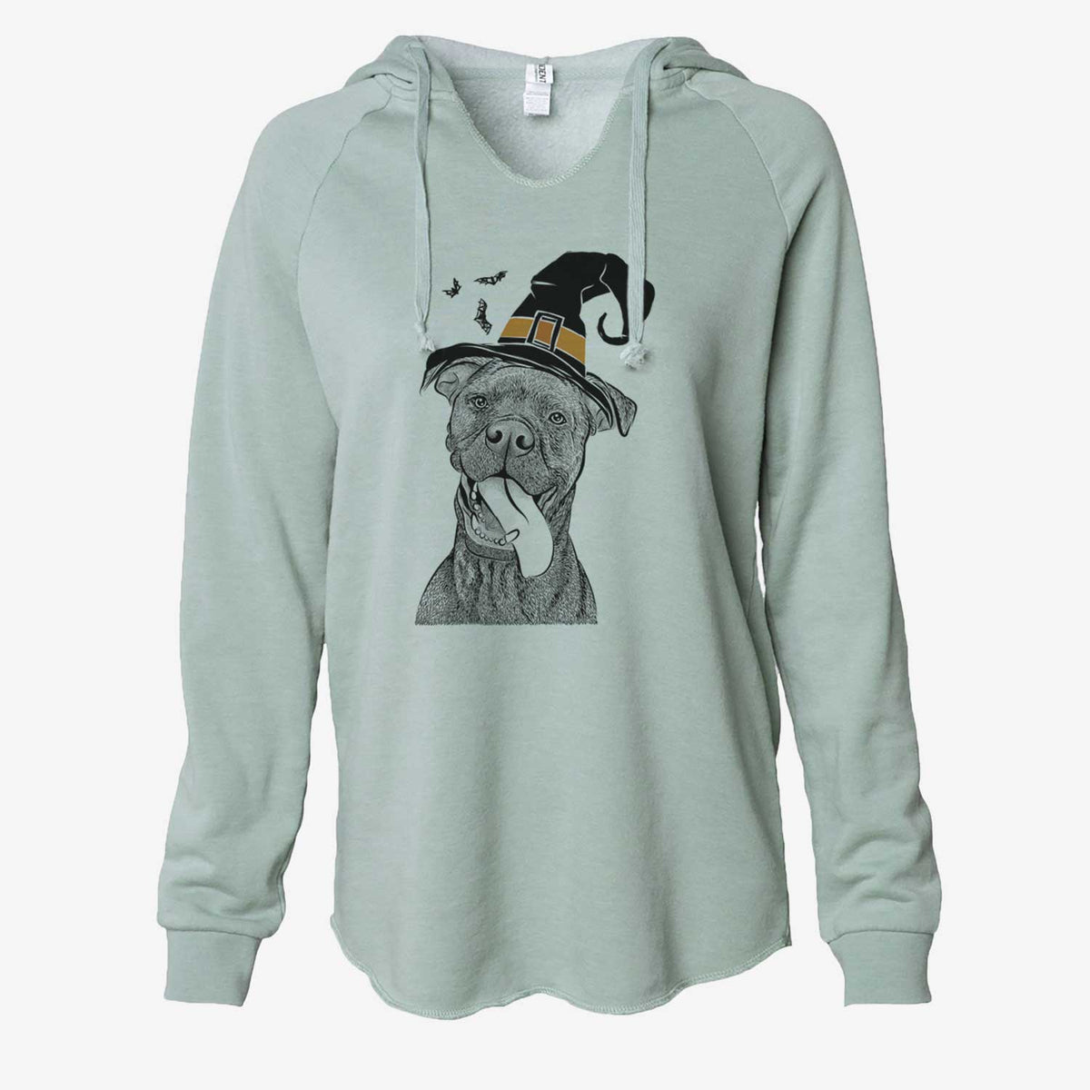 Witch Mikey the Boxador - Cali Wave Hooded Sweatshirt