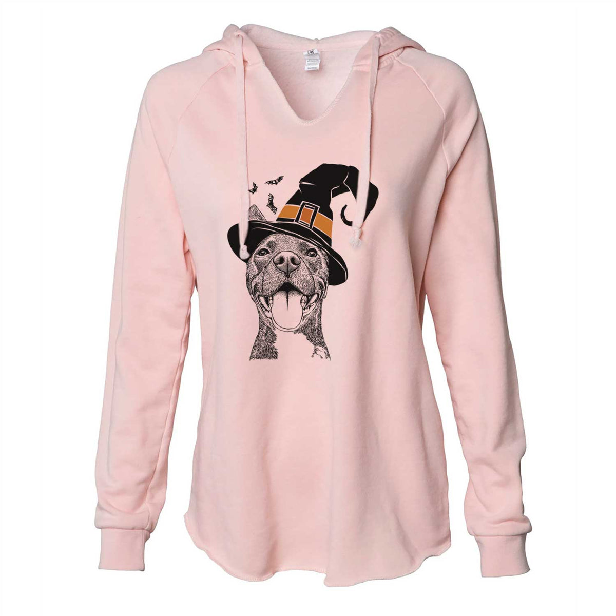 Witch Milo the Pitbull Mix - Cali Wave Hooded Sweatshirt