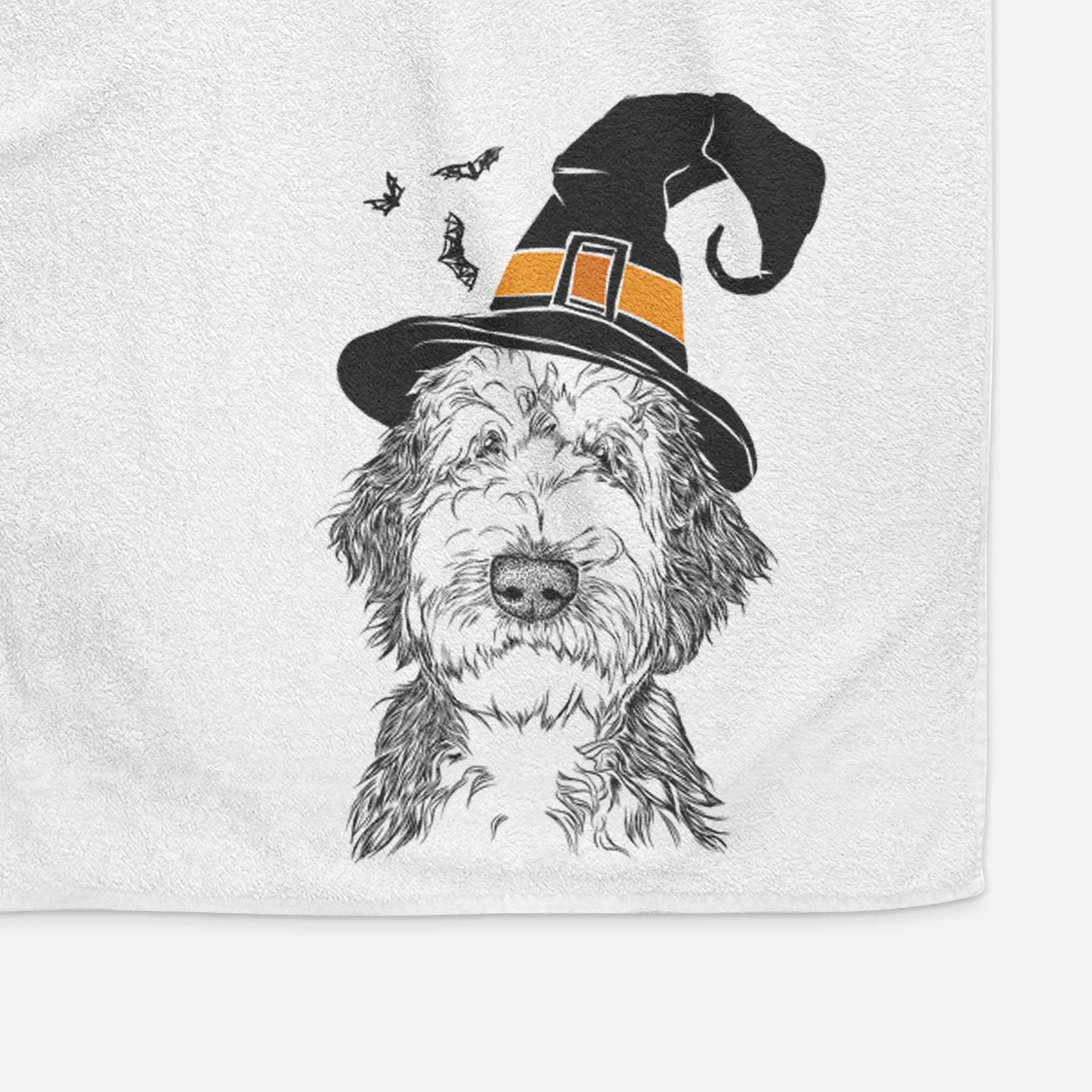 Milo Fluff the Sheepadoodle Decorative Hand Towel