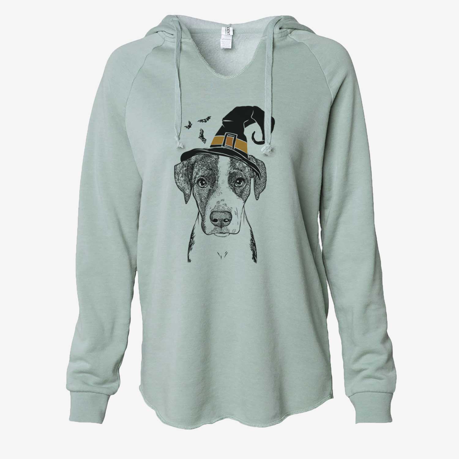 Witch Milo the Mixed Breed - Cali Wave Hooded Sweatshirt