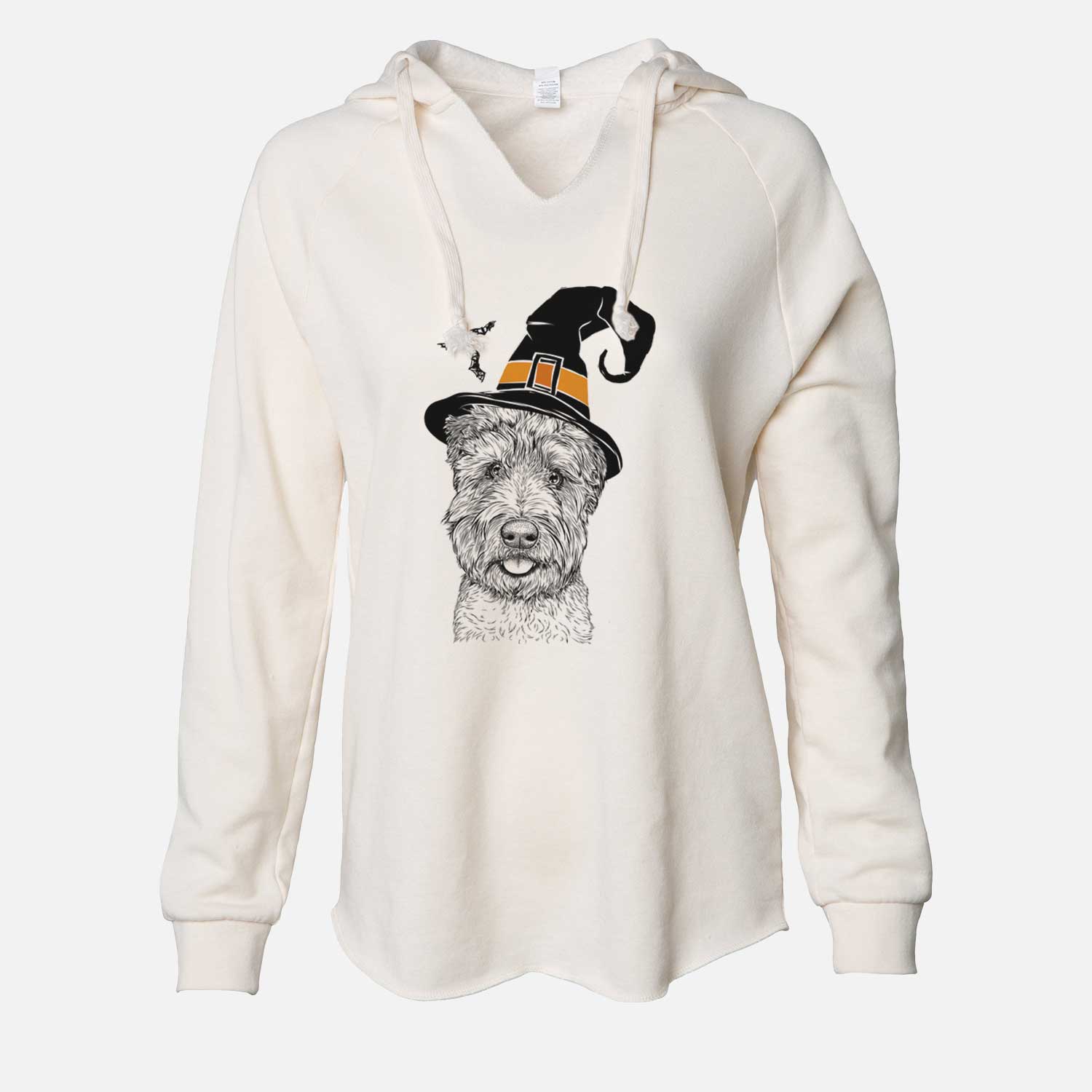 Witch Milton the Soft Coated Wheaten Terrier - Cali Wave Hooded Sweatshirt