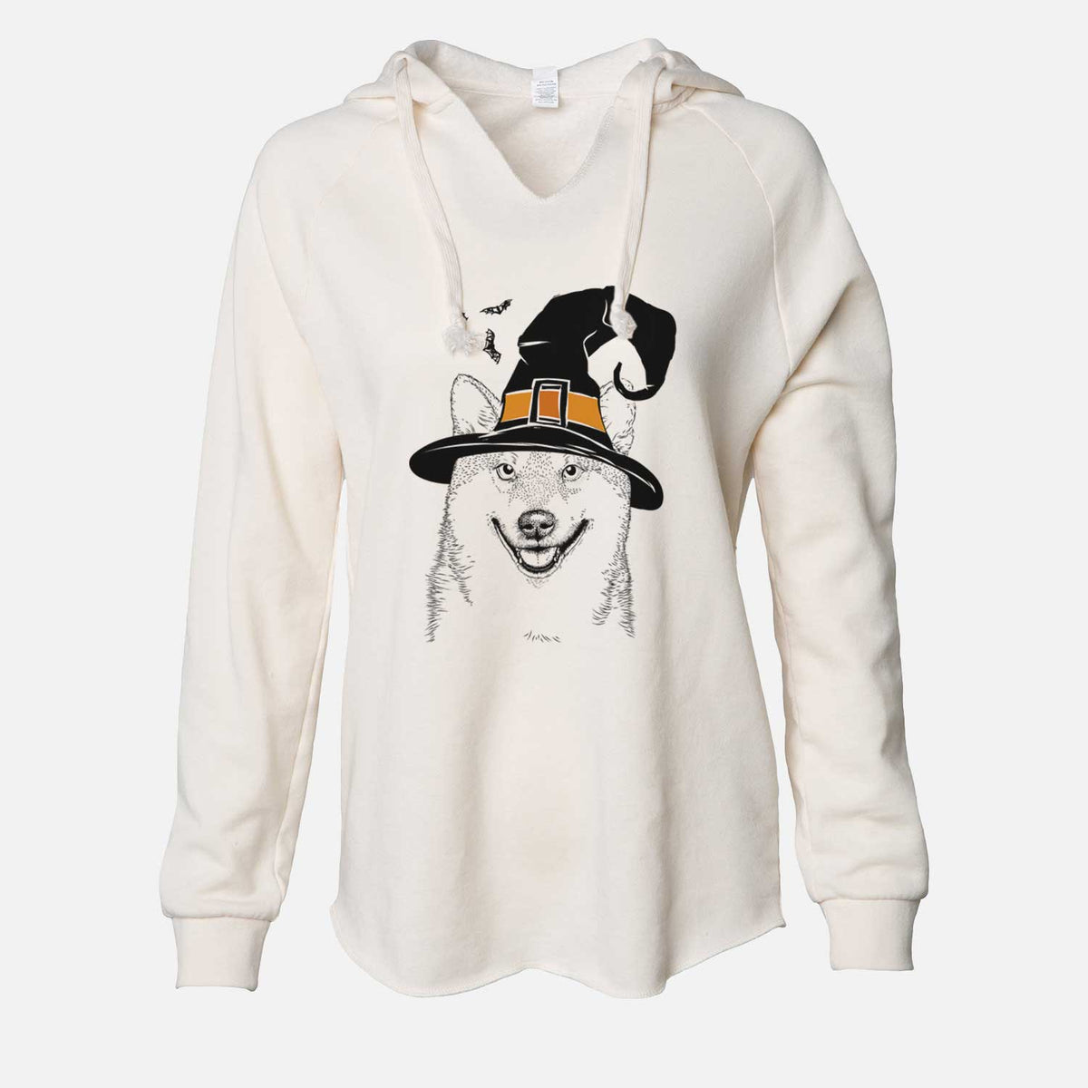 Witch Mitsu the Shiba Inu - Cali Wave Hooded Sweatshirt