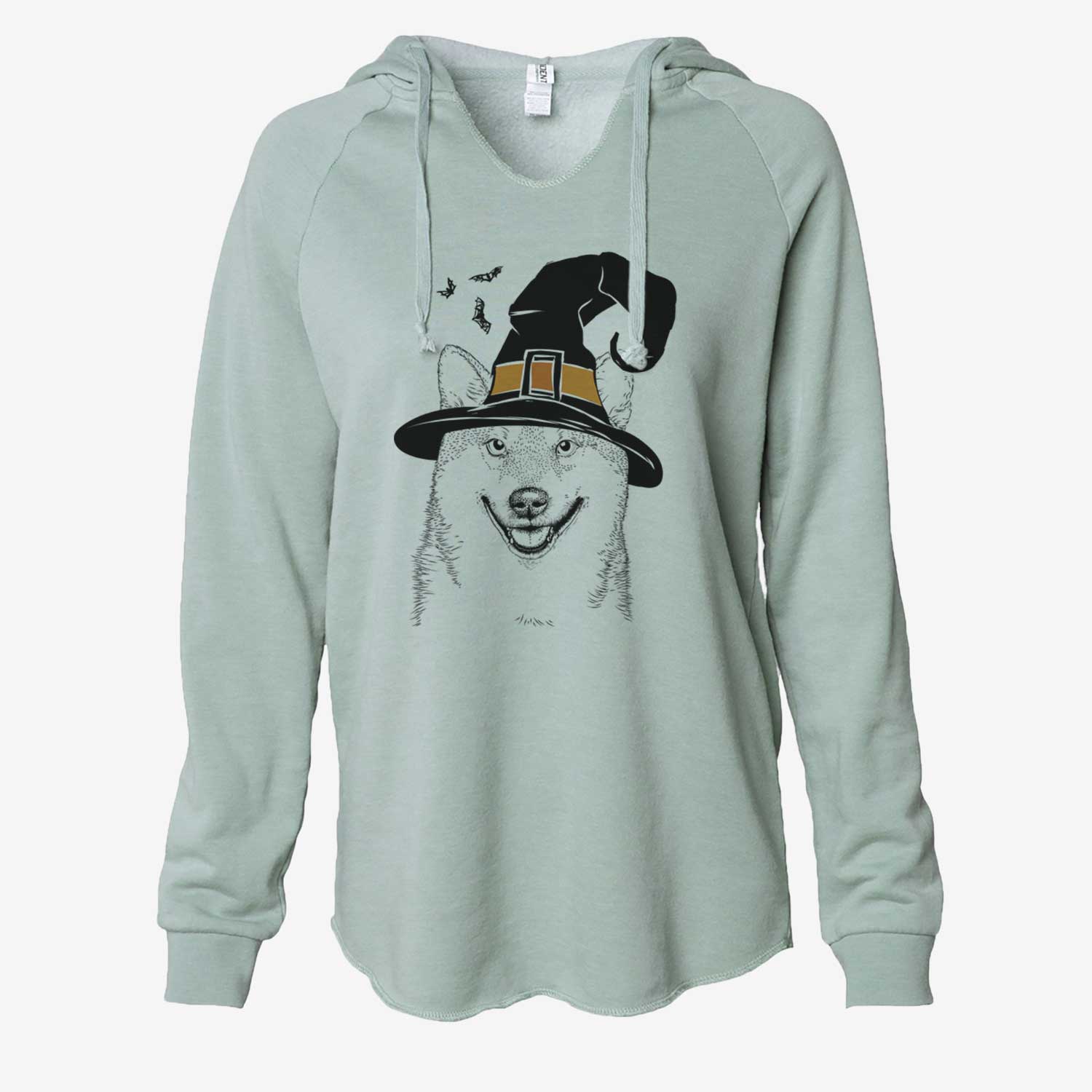 Witch Mitsu the Shiba Inu - Cali Wave Hooded Sweatshirt