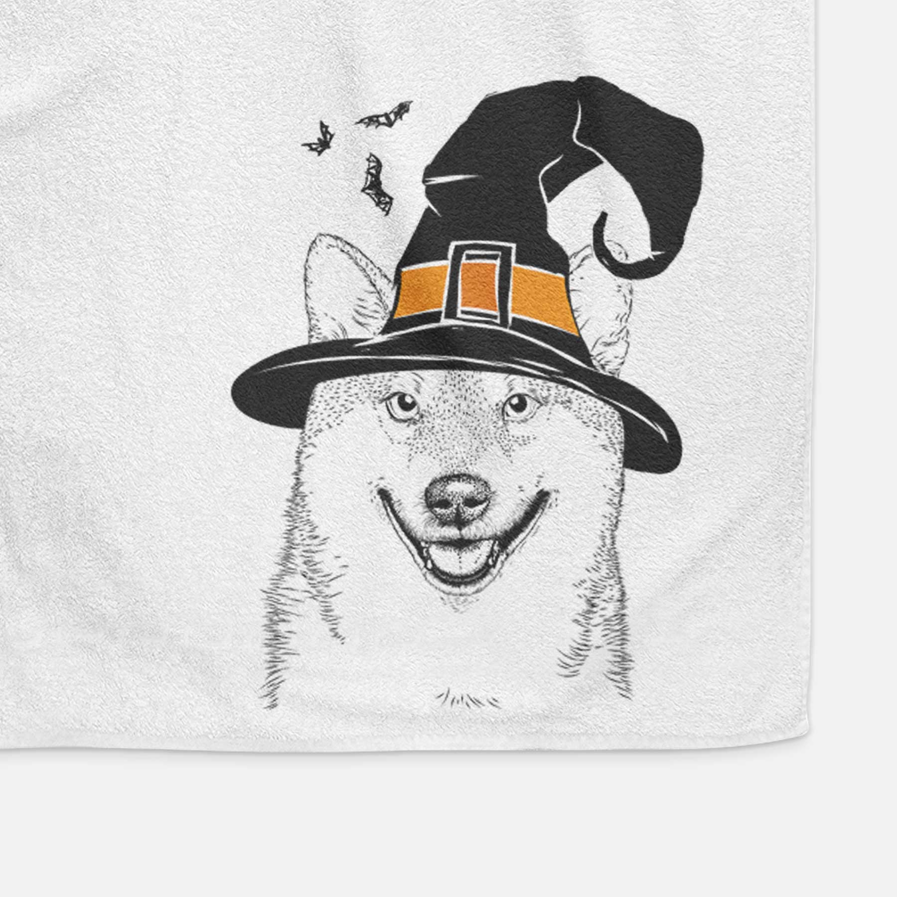 Mitsu the Shiba Inu Decorative Hand Towel