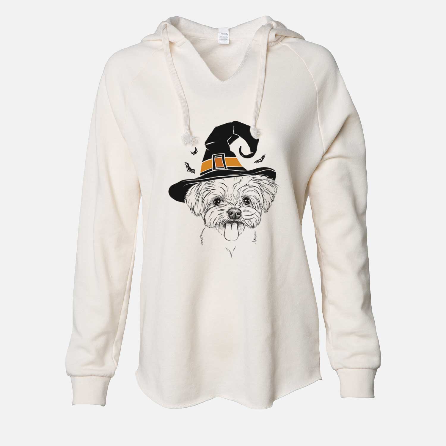 Witch Mochi the Maltese - Cali Wave Hooded Sweatshirt