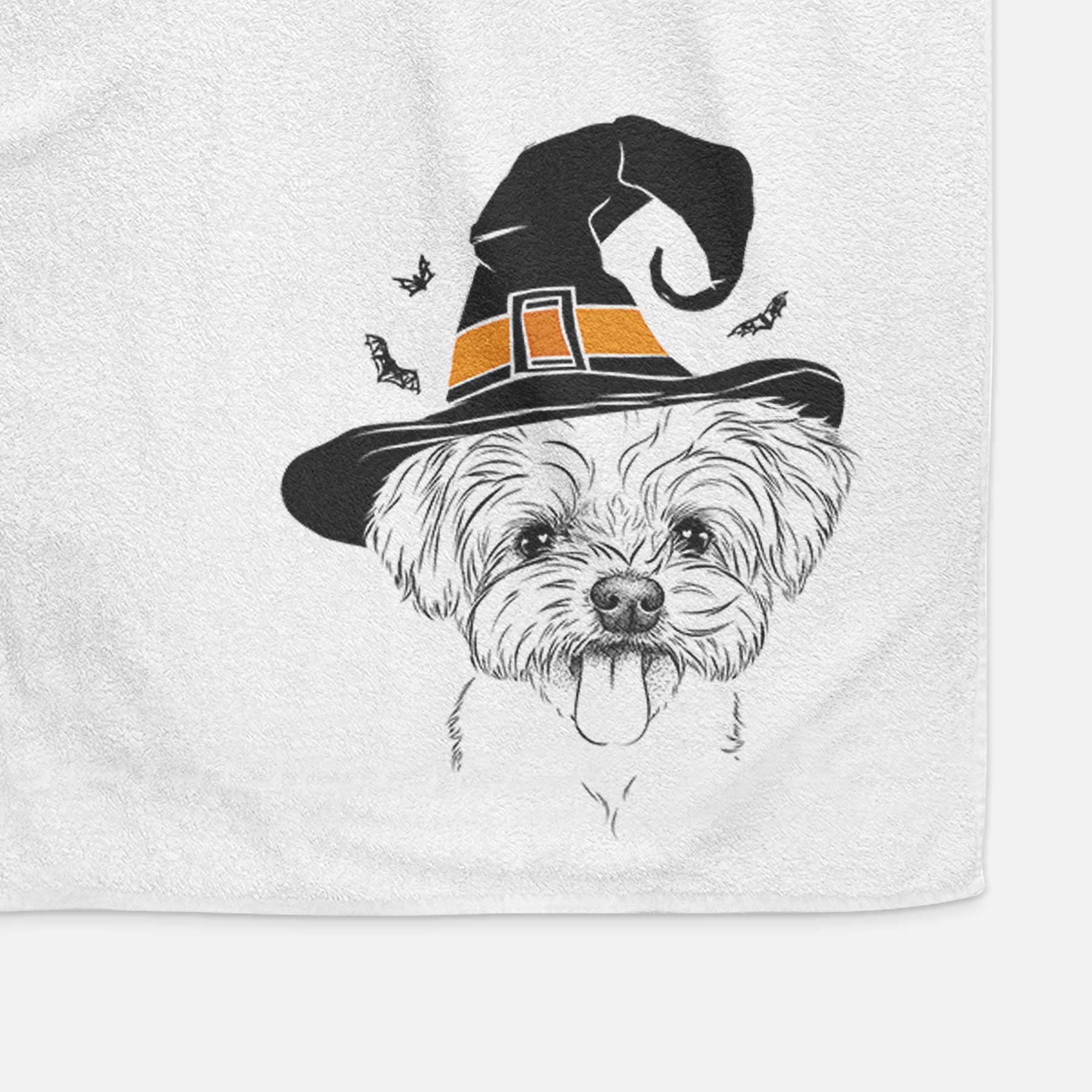 Mochi the Maltese Decorative Hand Towel