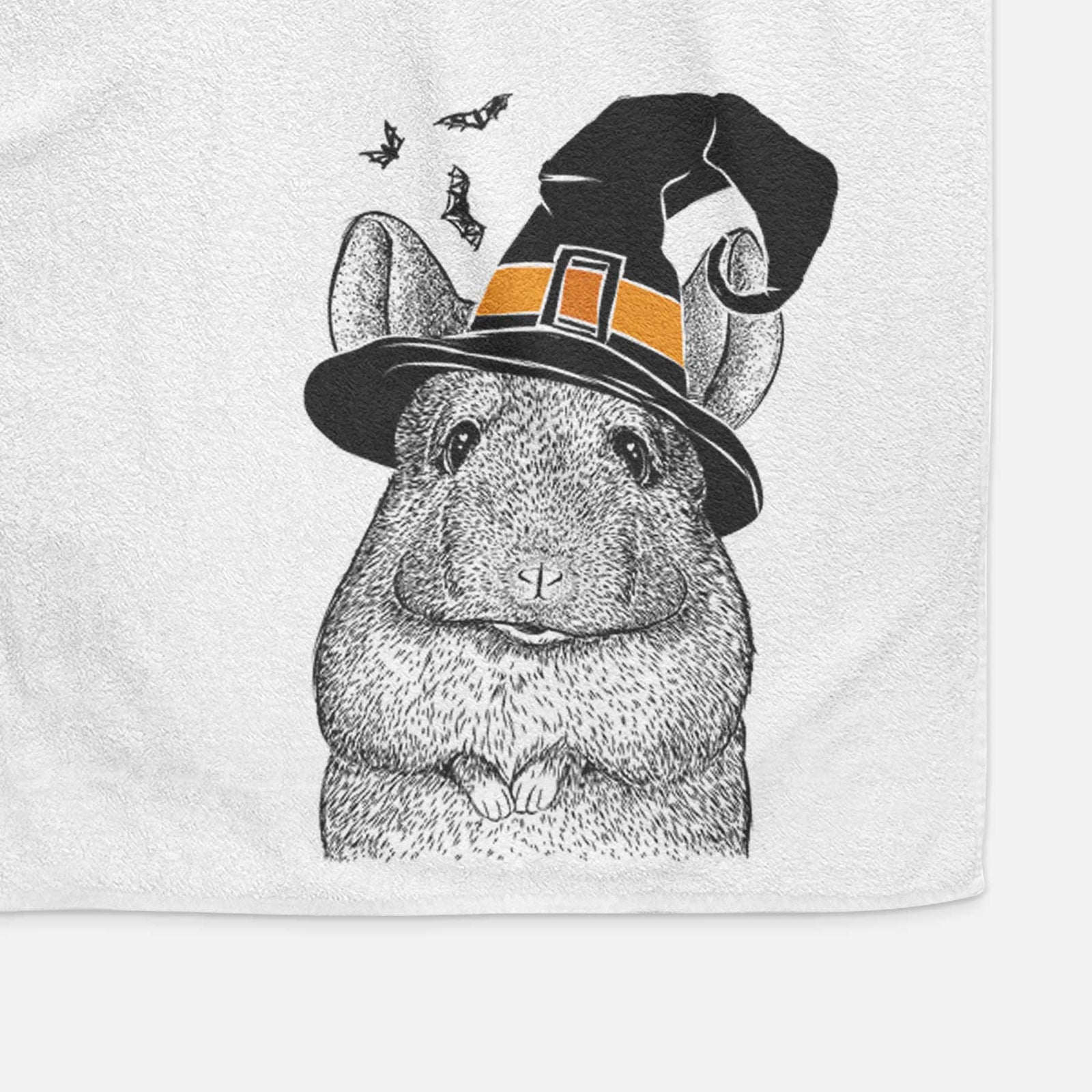 Mojo the Chinchilla Decorative Hand Towel