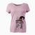 Witch Molly the Miniature Bernedoodle - Women's V-neck Shirt