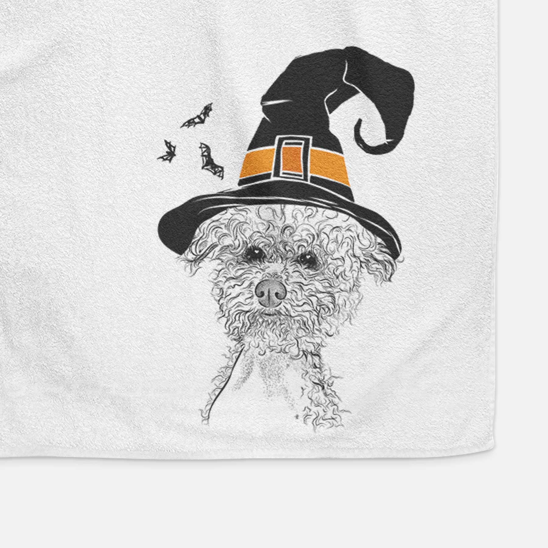 Muffin the Poodle Decorative Hand Towel