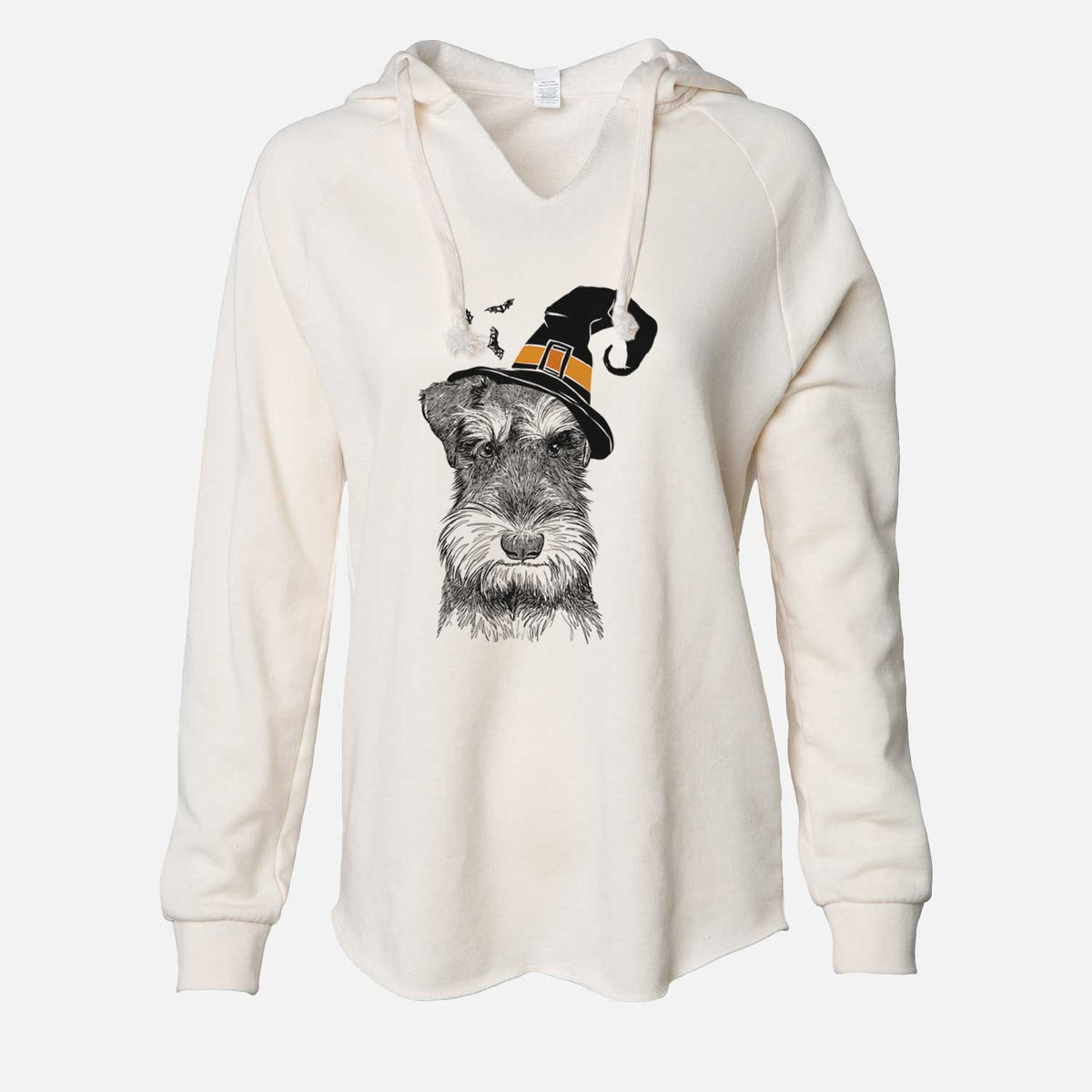 Witch Murphy the Mini Schnauzer - Cali Wave Hooded Sweatshirt