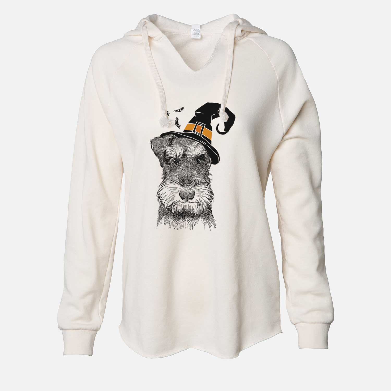 Witch Murphy the Mini Schnauzer - Cali Wave Hooded Sweatshirt