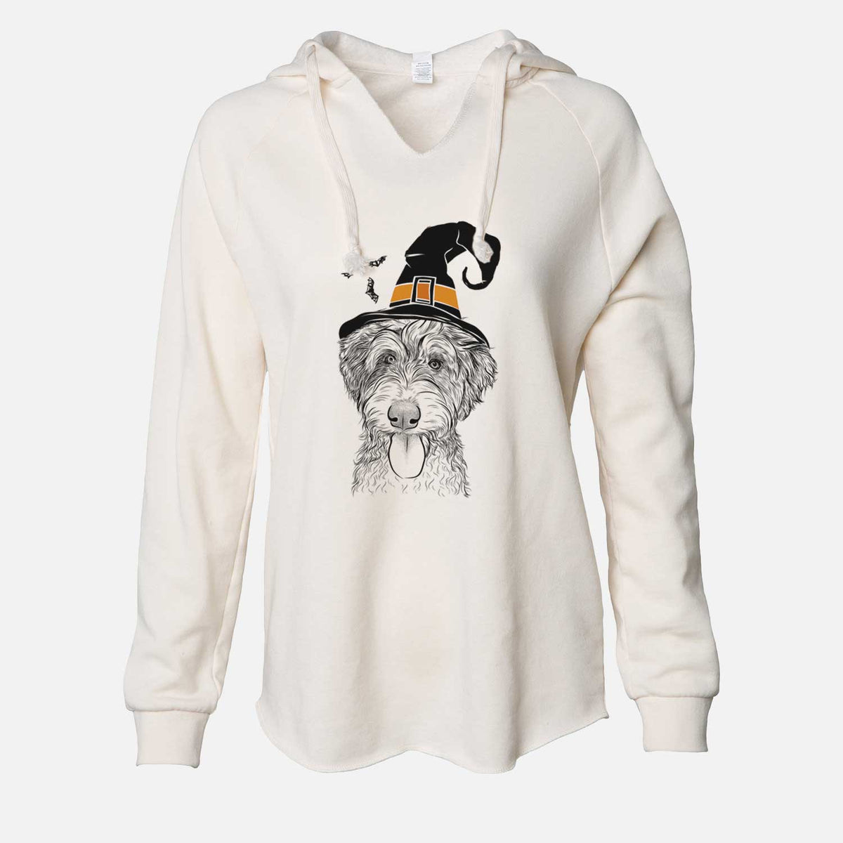 Witch Myrtle Mae the Aussiedoodle - Cali Wave Hooded Sweatshirt