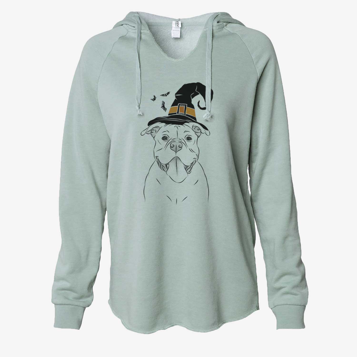 Witch Nacho the American Bully - Cali Wave Hooded Sweatshirt