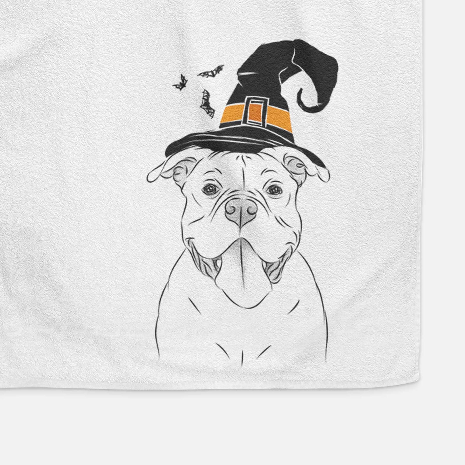 Nacho the American Bully Decorative Hand Towel