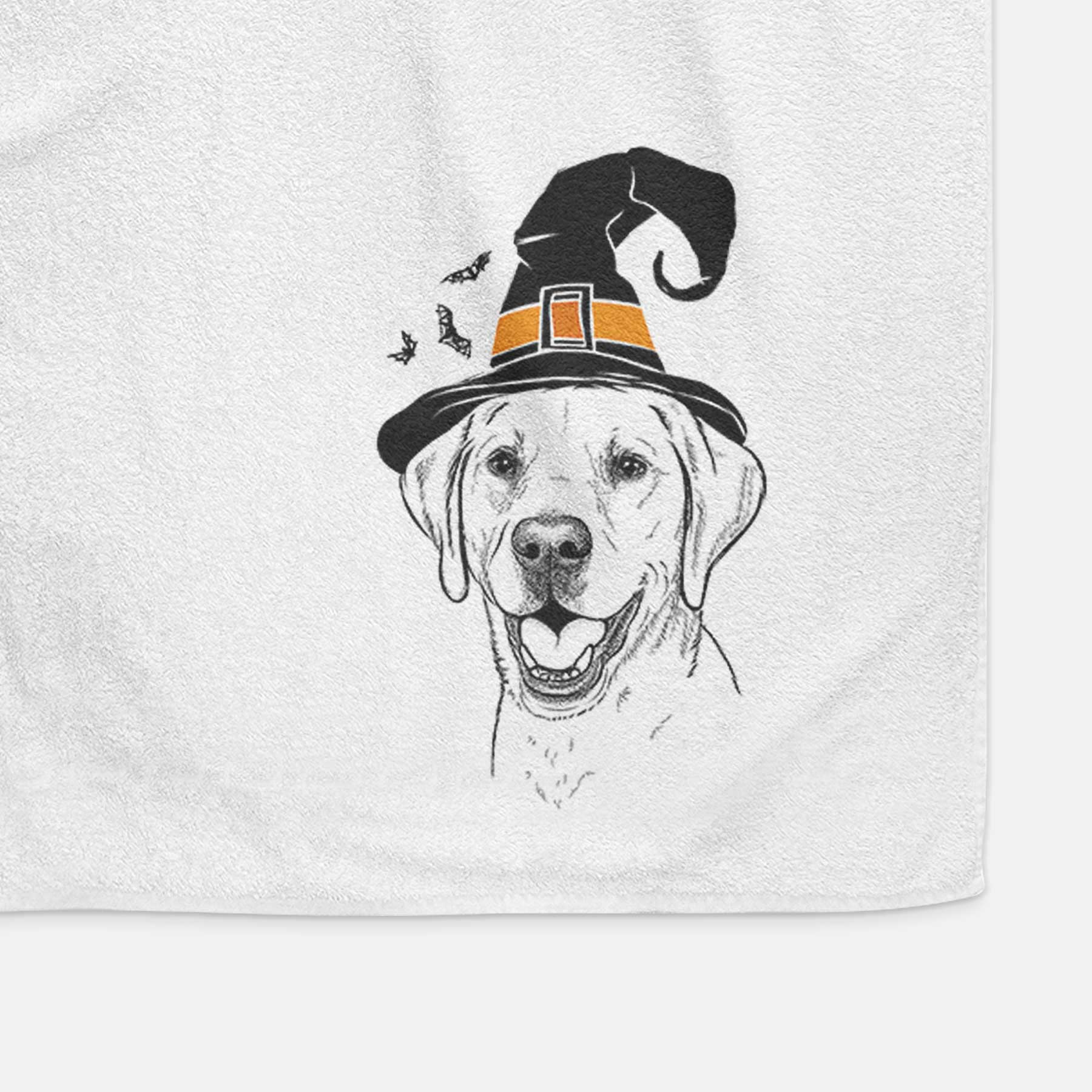 Nate the Labrador Retriever Decorative Hand Towel