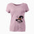 Witch Nelson the Pug Puppy - Women's V-neck Shirt