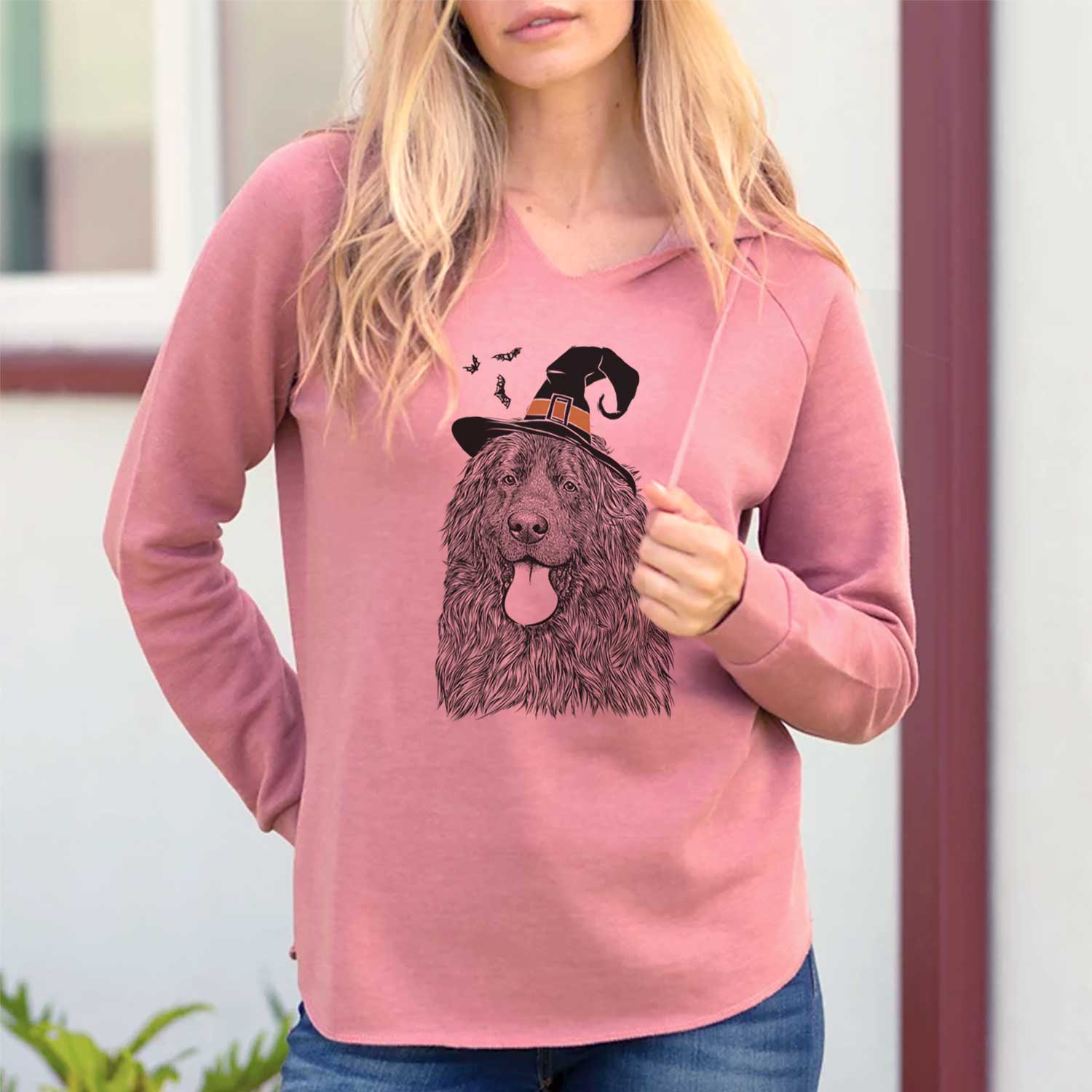 Witch Neptune the Newfoundland - Cali Wave Hooded Sweatshirt