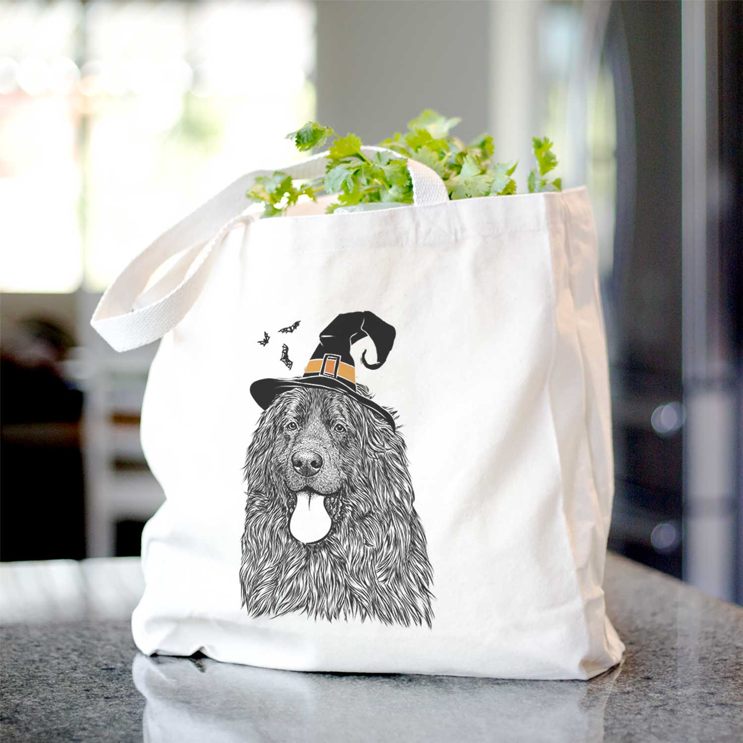 Neptune the Newfoundland - Tote Bag