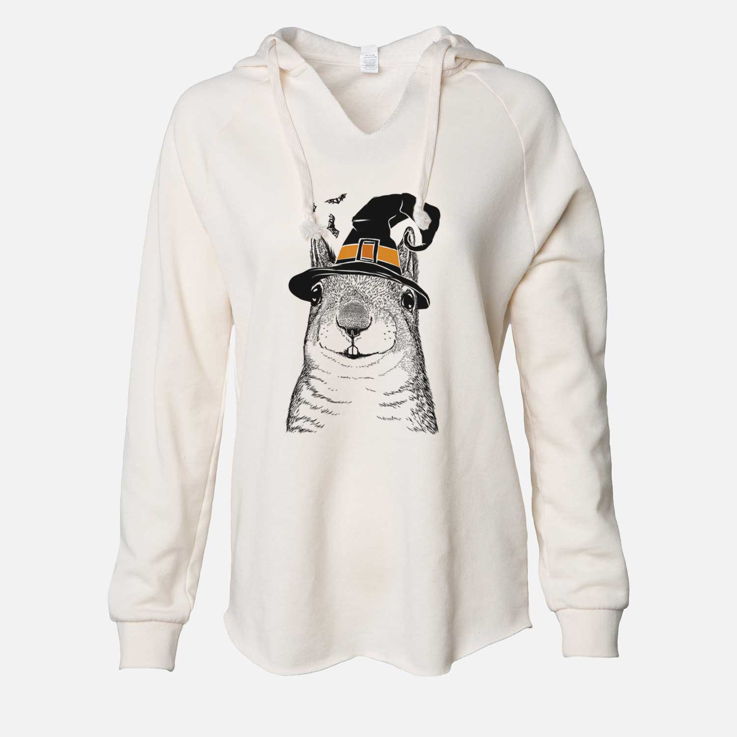 Witch Nibbles the Squirrel - Cali Wave Hooded Sweatshirt