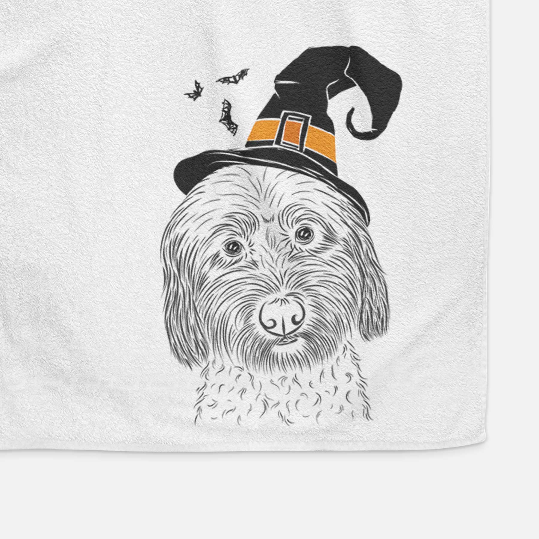 Niles the Soft Coated Wheaten Terrier Decorative Hand Towel