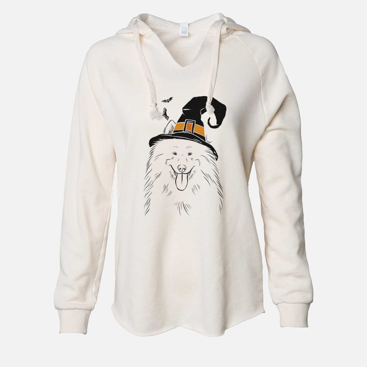 Witch Nova the Samoyed - Cali Wave Hooded Sweatshirt