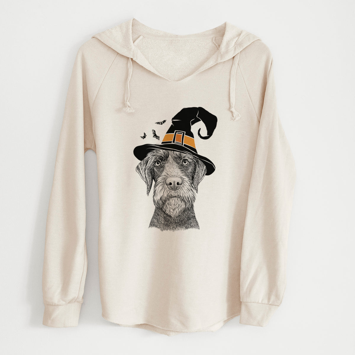 Witch Oakley the Pudelpointer - Cali Wave Hooded Sweatshirt