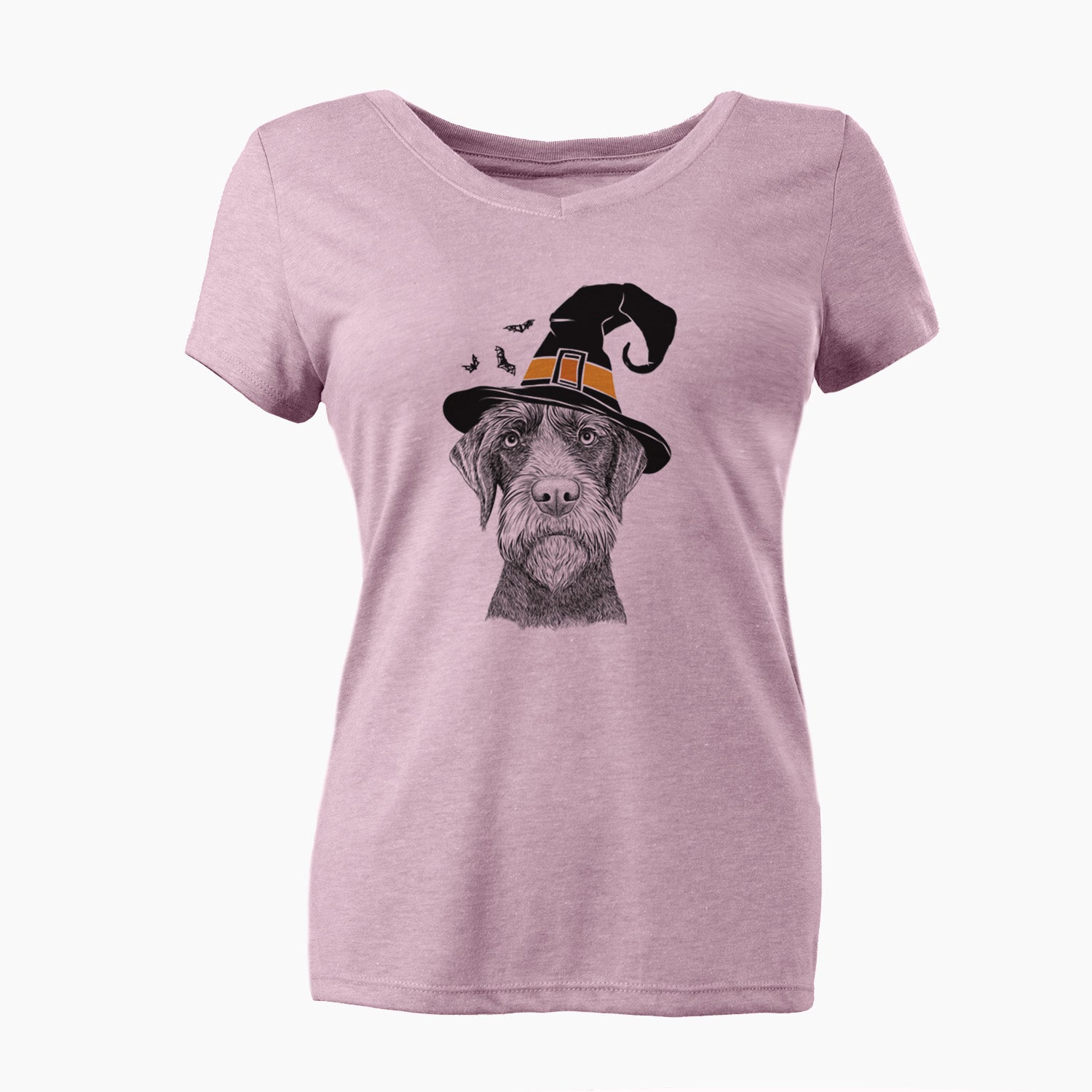Witch Oakley the Pudelpointer - Women's Perfect V-neck Shirt