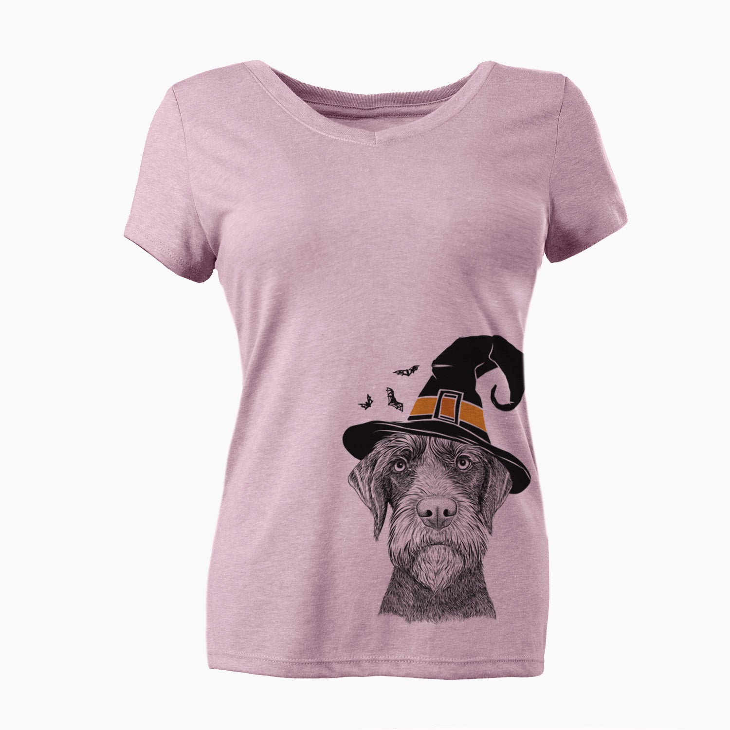 Witch Oakley the Pudelpointer - Women's Perfect V-neck Shirt