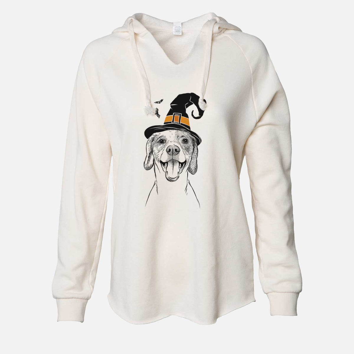 Witch Obi the Beagle Mix - Cali Wave Hooded Sweatshirt