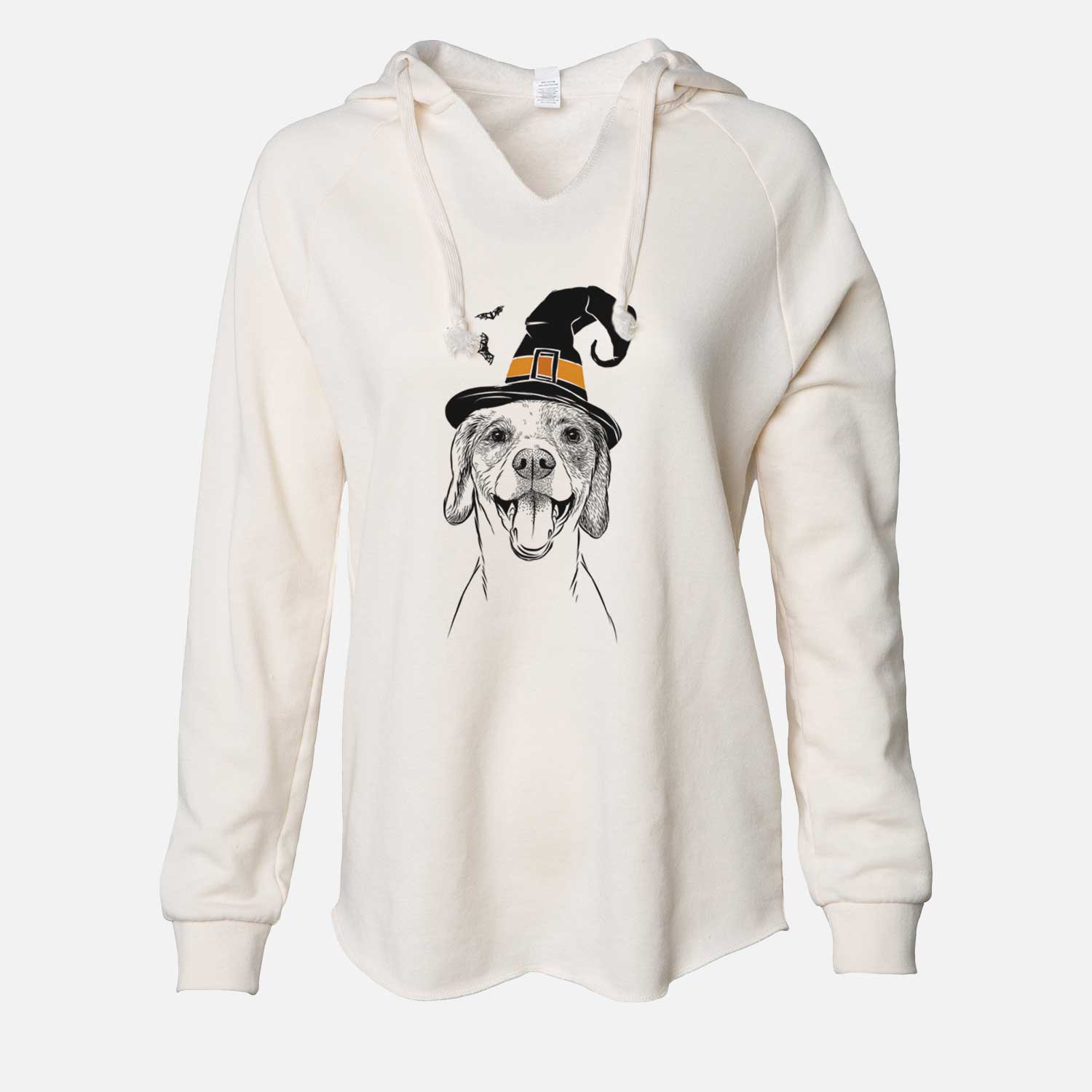 Witch Obi the Beagle Mix - Cali Wave Hooded Sweatshirt