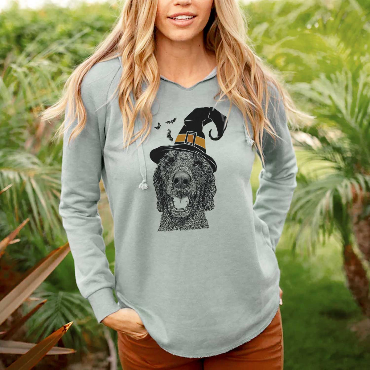 Witch Obi James the Goldendoodle - Cali Wave Hooded Sweatshirt
