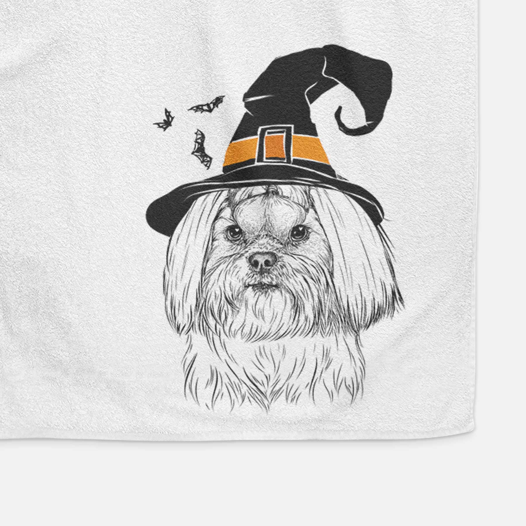 Olga the Shih Tzu Decorative Hand Towel