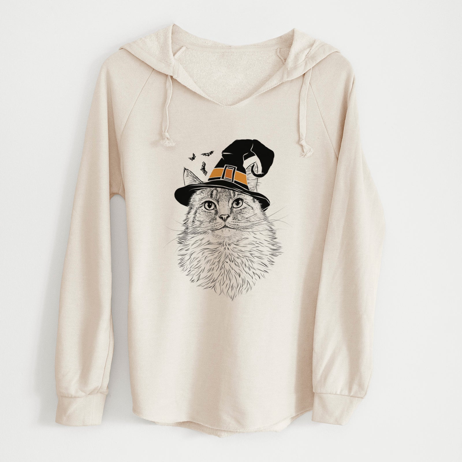 Witch Olive the Cat - Cali Wave Hooded Sweatshirt
