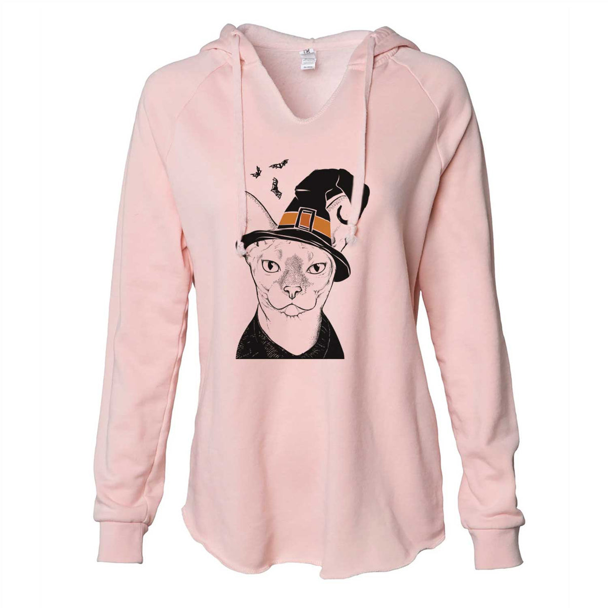 Witch Oliver Watson the Sphynx Cat - Cali Wave Hooded Sweatshirt