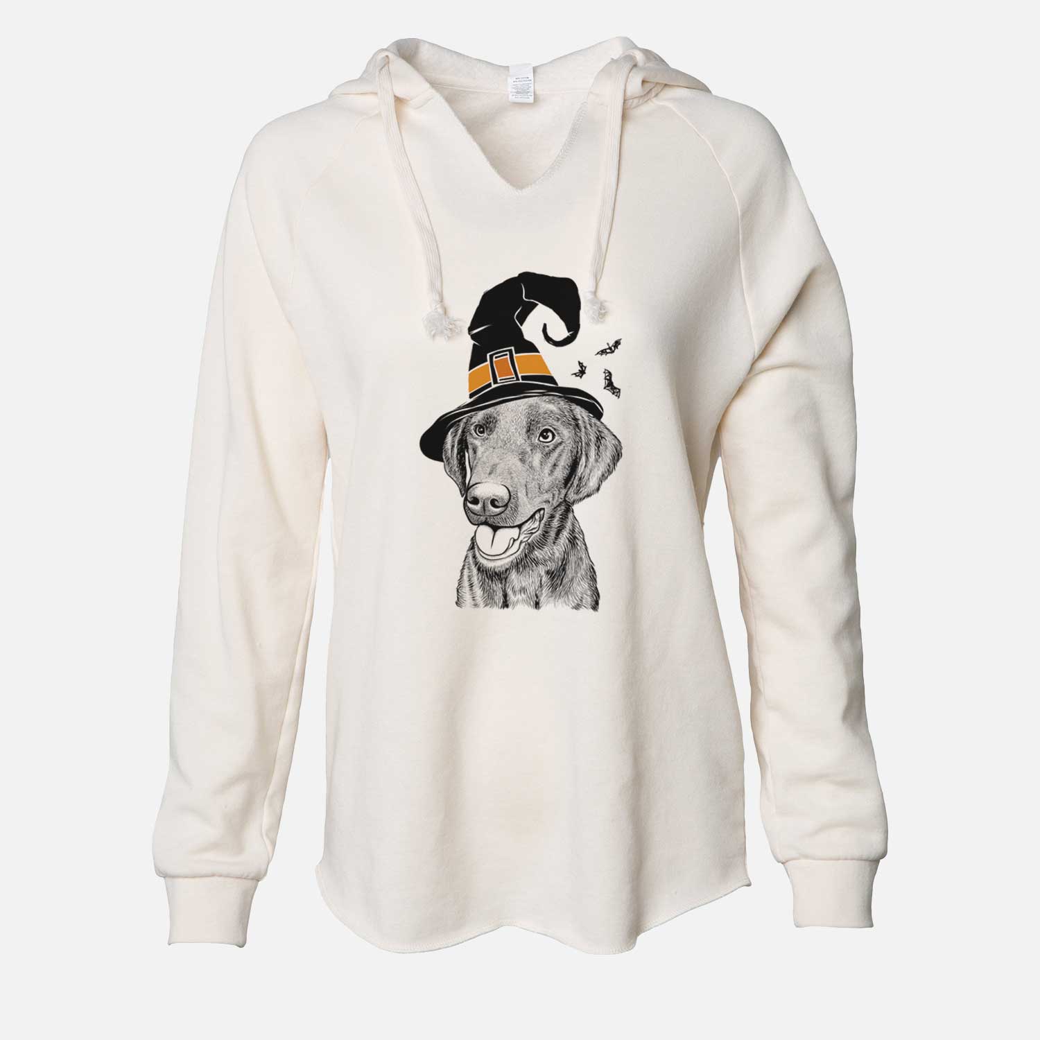 Witch Onyx the Labrador Retriever - Cali Wave Hooded Sweatshirt