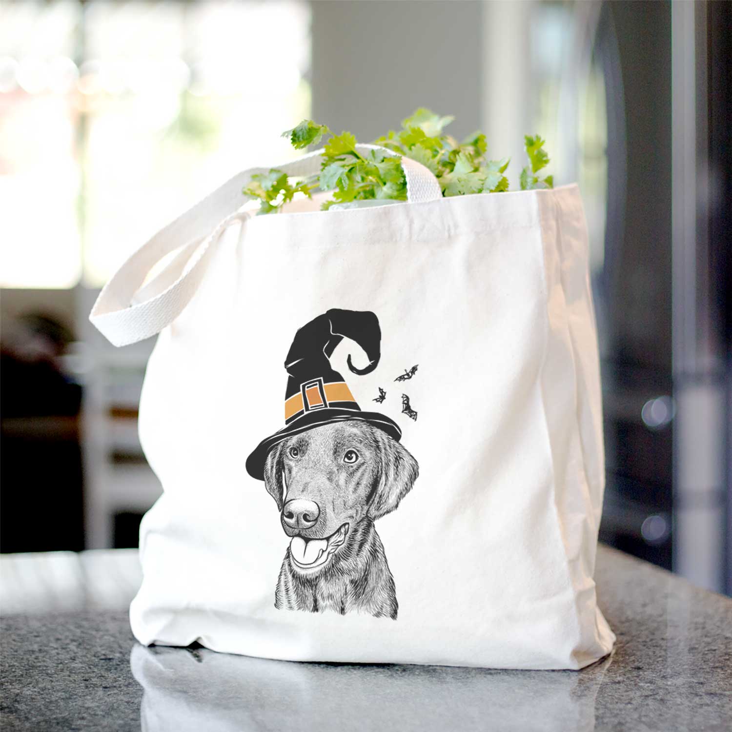 Onyx the Labrador Retriever - Tote Bag