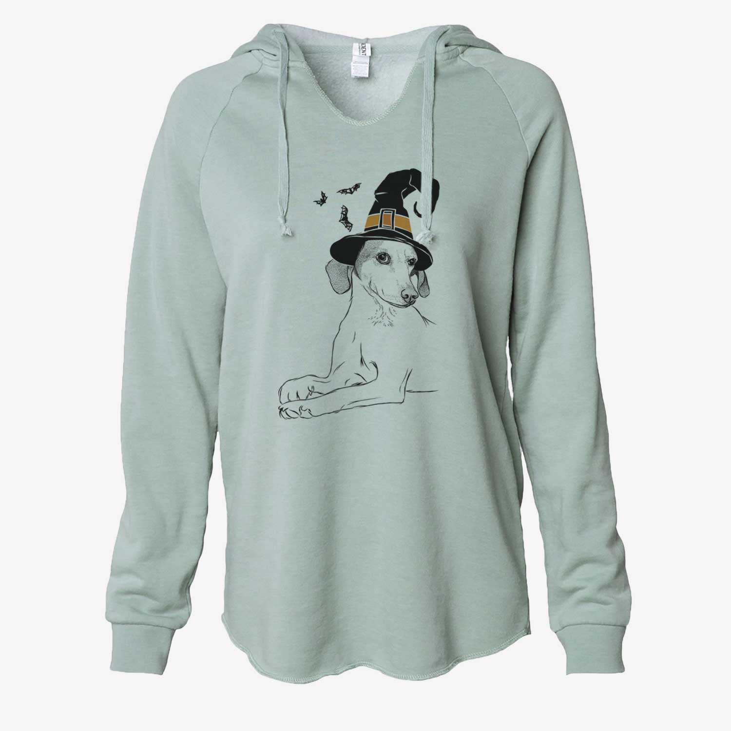 Witch Opie the Foxhound - Cali Wave Hooded Sweatshirt