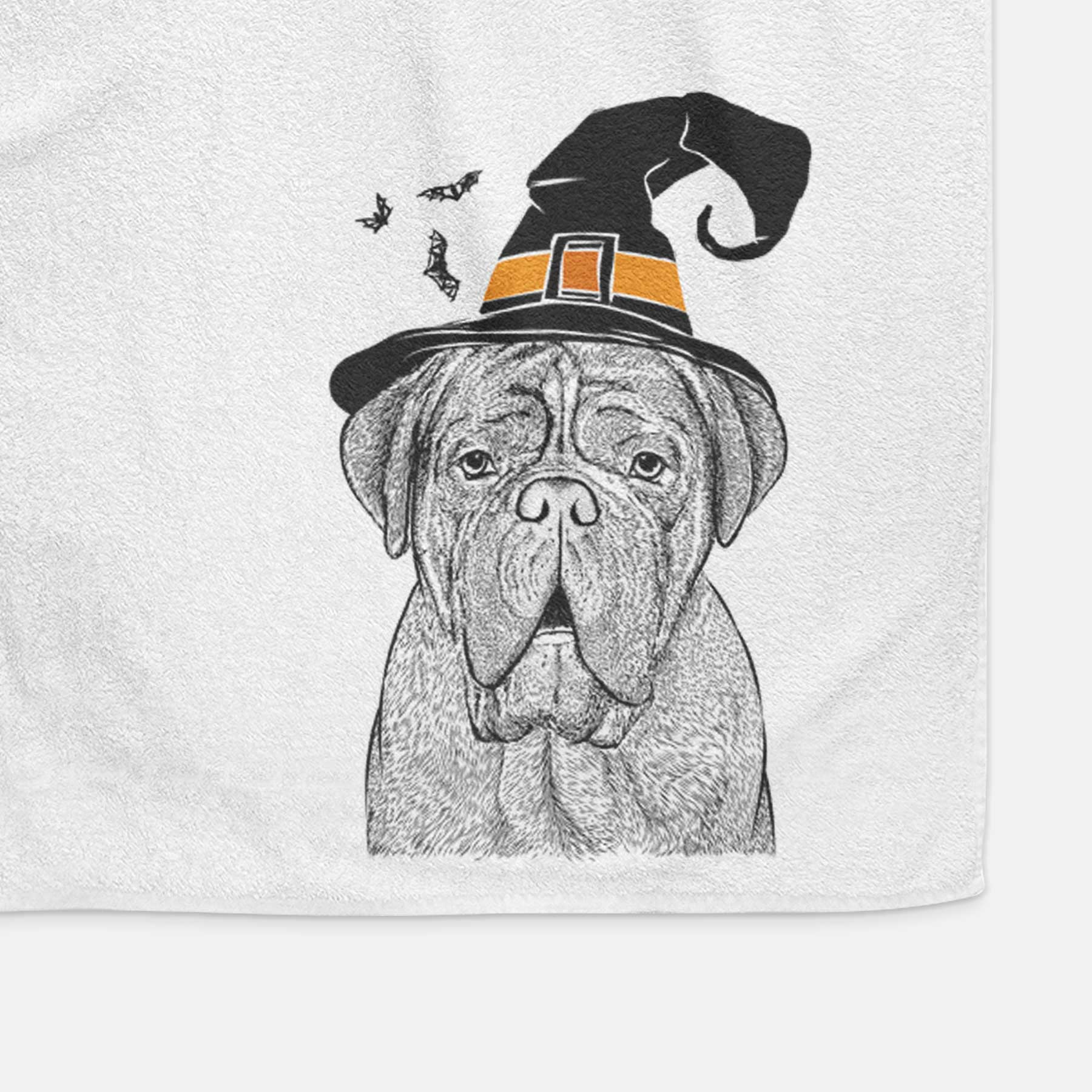 Optimus the Dogue de Bordeaux Decorative Hand Towel