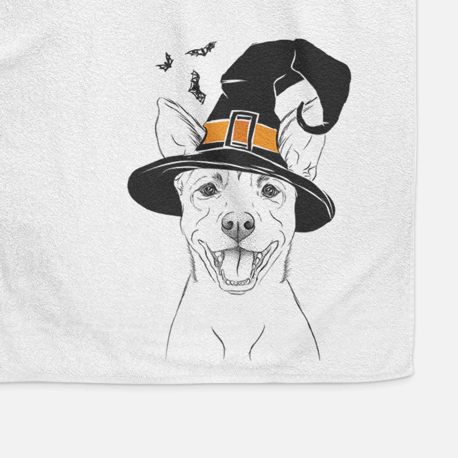 Orange the Carolina Dog Decorative Hand Towel