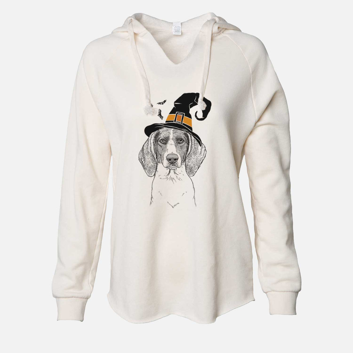 Witch Orin the Treeing Walker Coonhound - Cali Wave Hooded Sweatshirt