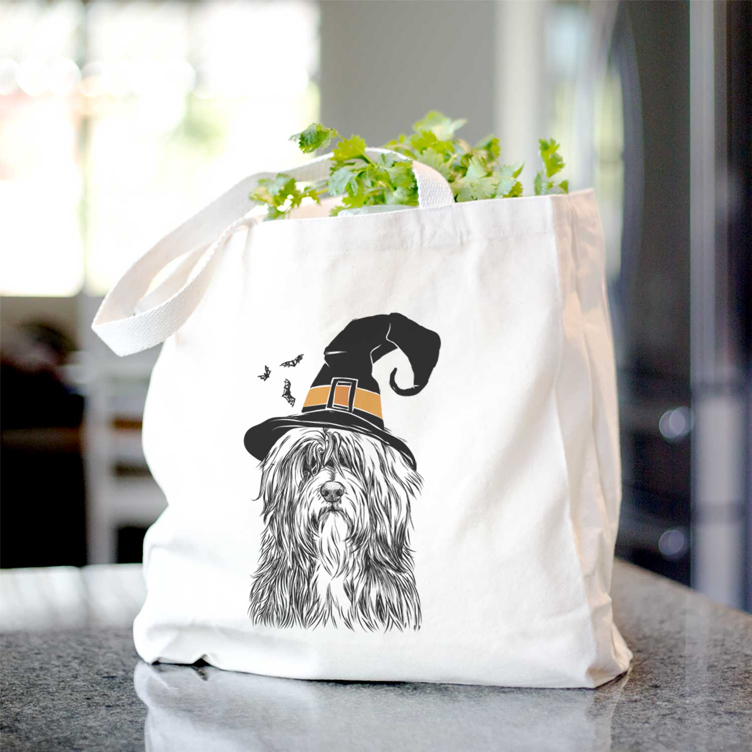 Otto the Polish Lowland Sheepdog - Tote Bag